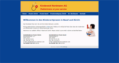 Desktop Screenshot of kinderarzt-nordmann.com